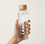 LANGON Glass bottle + Silicone sleeve